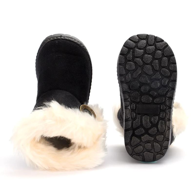 Bota Pelúcia de Inverno Infantil - Pantufinha Revestida de Lã Bota Pelúcia de Inverno Infantil Loja do Bambino 