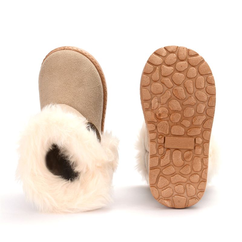 Bota Pelúcia de Inverno Infantil - Pantufinha Revestida de Lã Bota Pelúcia de Inverno Infantil Loja do Bambino 