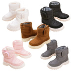 Bota Coturno Infantil Peluciada Velcro Bota Coturno Infantil Peluciada Velcro Loja do Bambino 