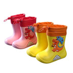 Botina Dino Infantil Bambino - Impermeável e com Meia Embutida Botina Dino Infantil Bambino - Impermeável e com Meia Embutida Loja do Bambino 