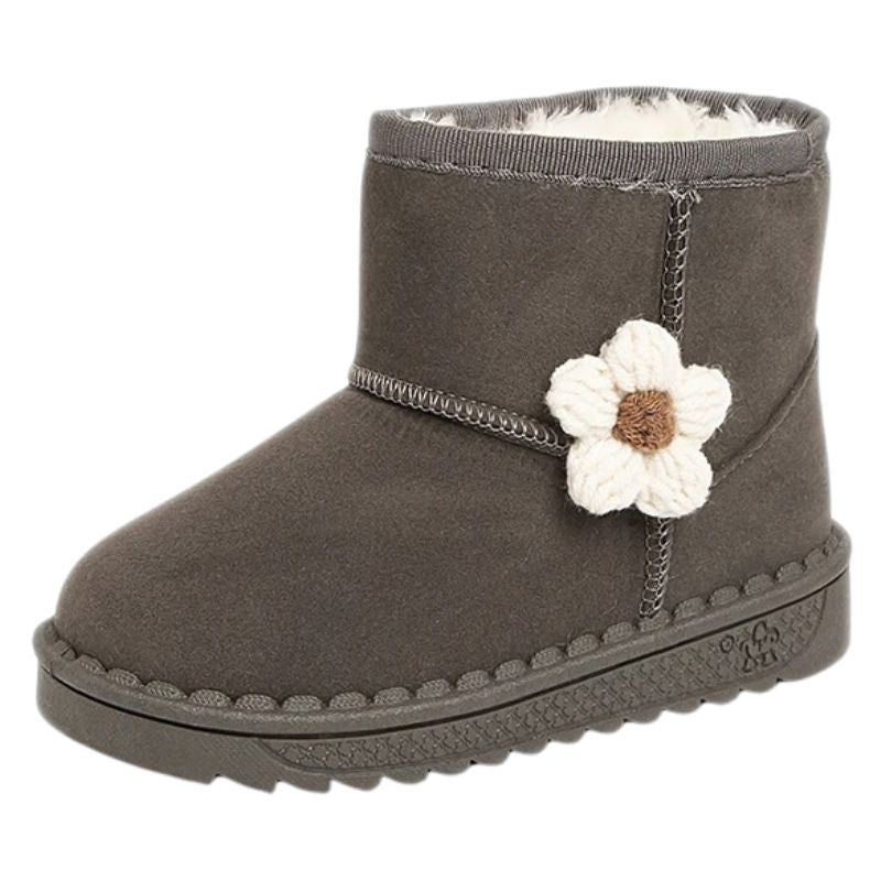 Botinha de Inverno Infantil Peluciada Fashion Botinha de Inverno Infantil Peluciada Fashion Loja do Bambino Cinza 23 (14.5cm) 