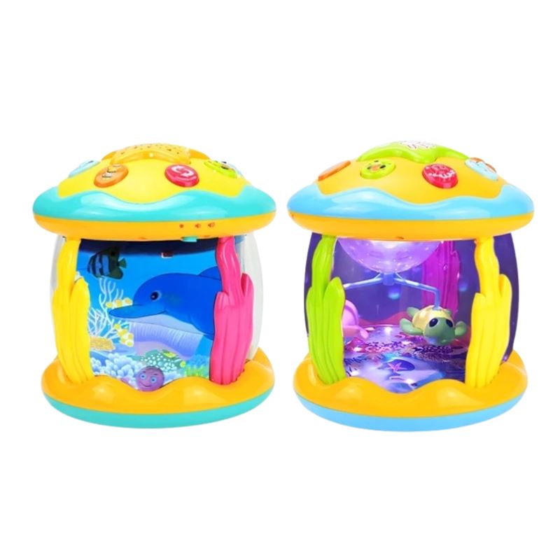 Brinquedo Aquário Musical Projetor de Luz Bambino Brinquedo Aquário Musical Projetor de Luz Bambino Loja do Bambino 