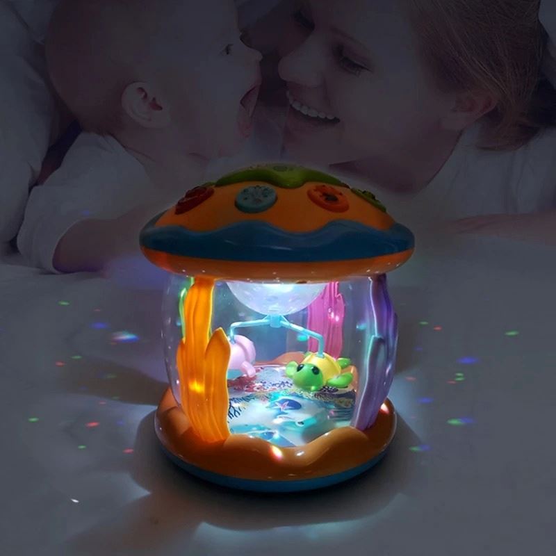 Brinquedo Aquário Musical Projetor de Luz Bambino Brinquedo Aquário Musical Projetor de Luz Bambino Loja do Bambino 