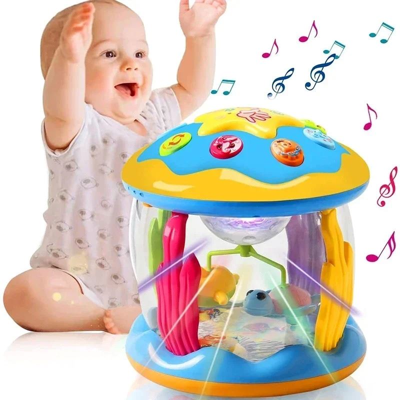 Brinquedo Aquário Musical Projetor de Luz Bambino Brinquedo Aquário Musical Projetor de Luz Bambino Loja do Bambino 