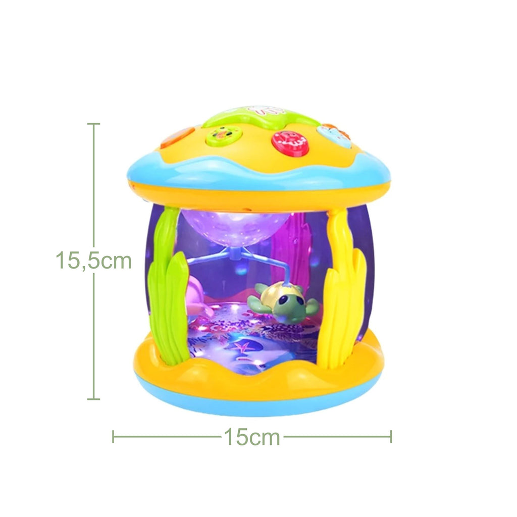 Brinquedo Aquário Musical Projetor de Luz Bambino Brinquedo Aquário Musical Projetor de Luz Bambino Loja do Bambino 