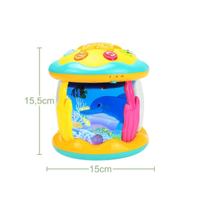 Brinquedo Aquário Musical Projetor de Luz Bambino Brinquedo Aquário Musical Projetor de Luz Bambino Loja do Bambino 