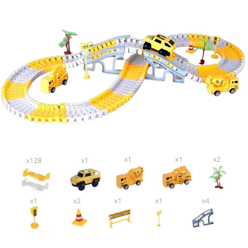 Brinquedo de Construção de Estradas Infantil Bambino Brinquedo de Construção de Estradas Infantil Bambino Loja do Bambino 