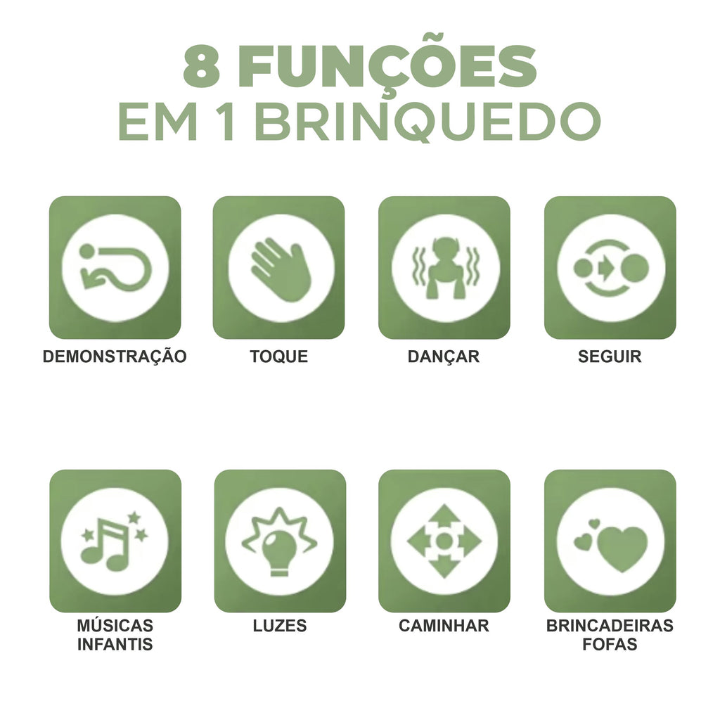 Brinquedo Cachorro Robô Bambino Brinquedo Cachorro Robo Bambino Loja do Bambino 