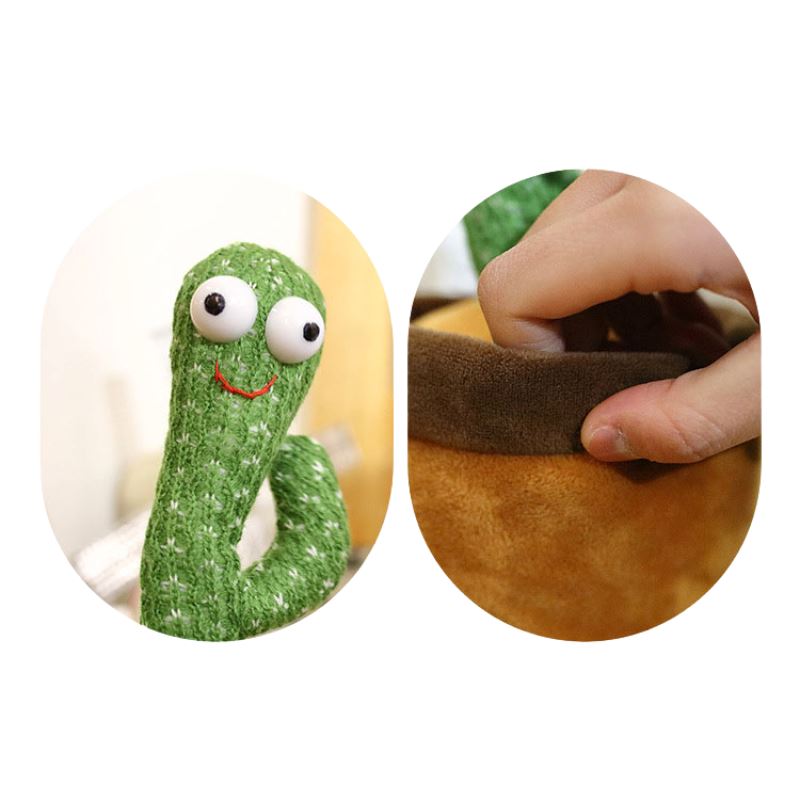 Cacto Dançarino Musical e Balançante - Diversão Garantida Cacto Dançarino Musical e Balançante - Diversão Garantida Loja do Bambino 