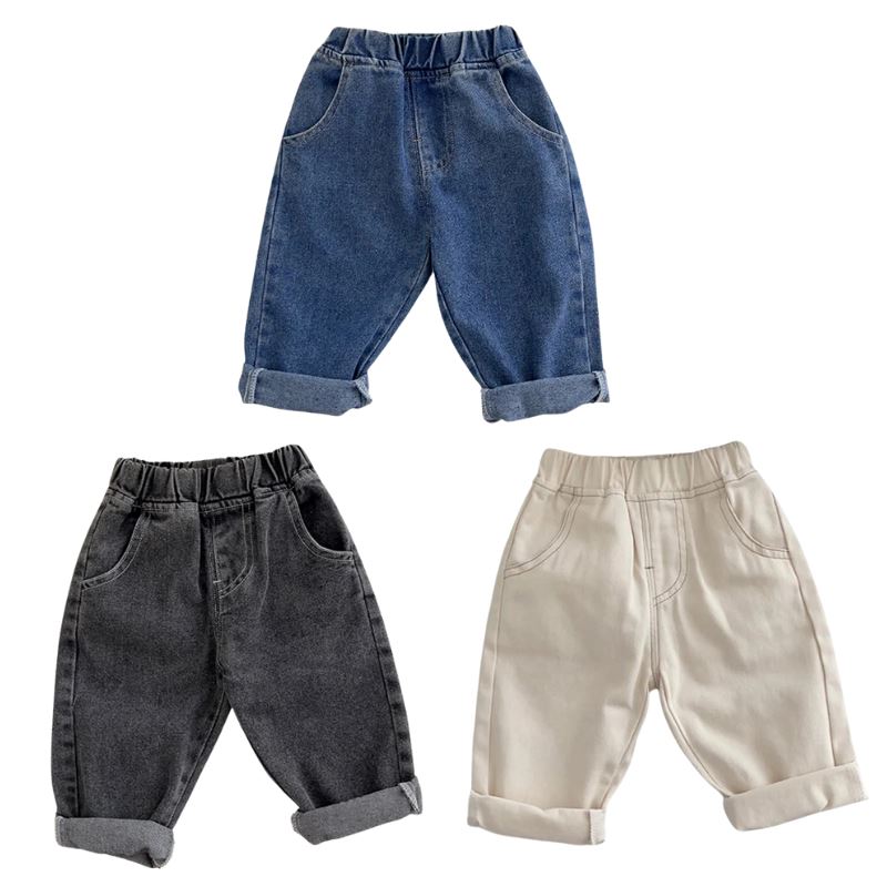 Calça Jeans Infantil Casual Unissex Calça Jeans Infantil Casual Unissex Loja do Bambino 