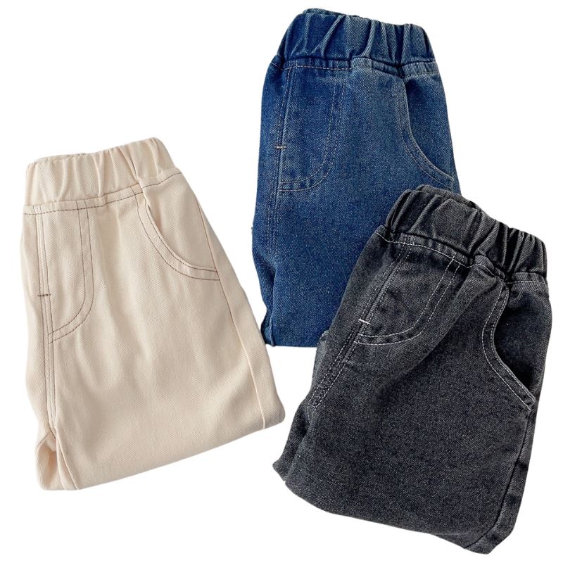 Calça Jeans Infantil Casual Unissex Calça Jeans Infantil Casual Unissex Loja do Bambino 