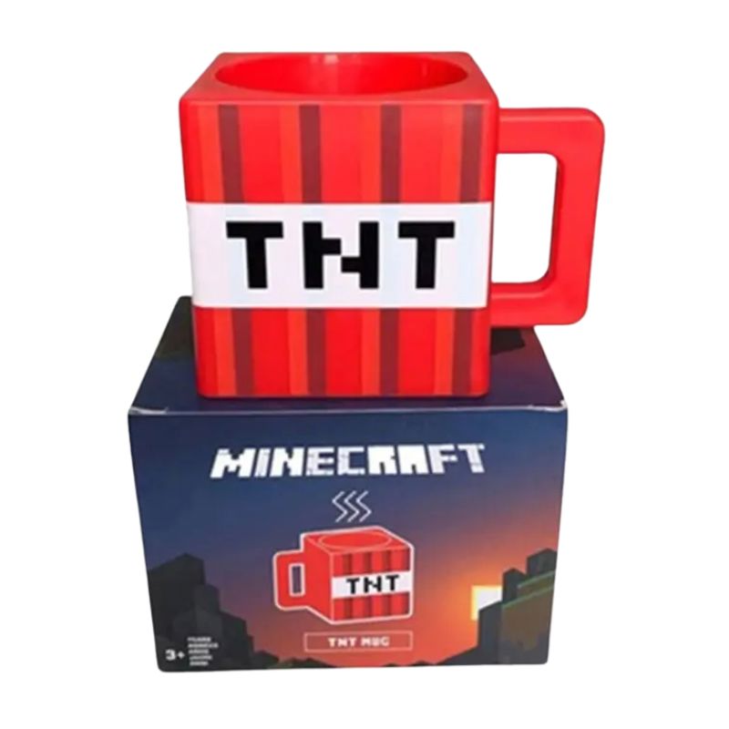 Caneca Minecraft 230ml Caneca Minecraft 230ml Loja do Bambino 