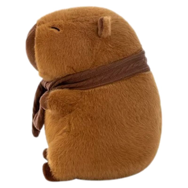 Capivara de Pelúcia com Cachecol Capivara de Pelúcia com Cachecol Loja do Bambino 