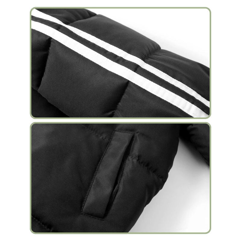 Casaco Infantil Transpassado com Capuz Casaco Infantil Transpassado com Capuz Loja do Bambino 