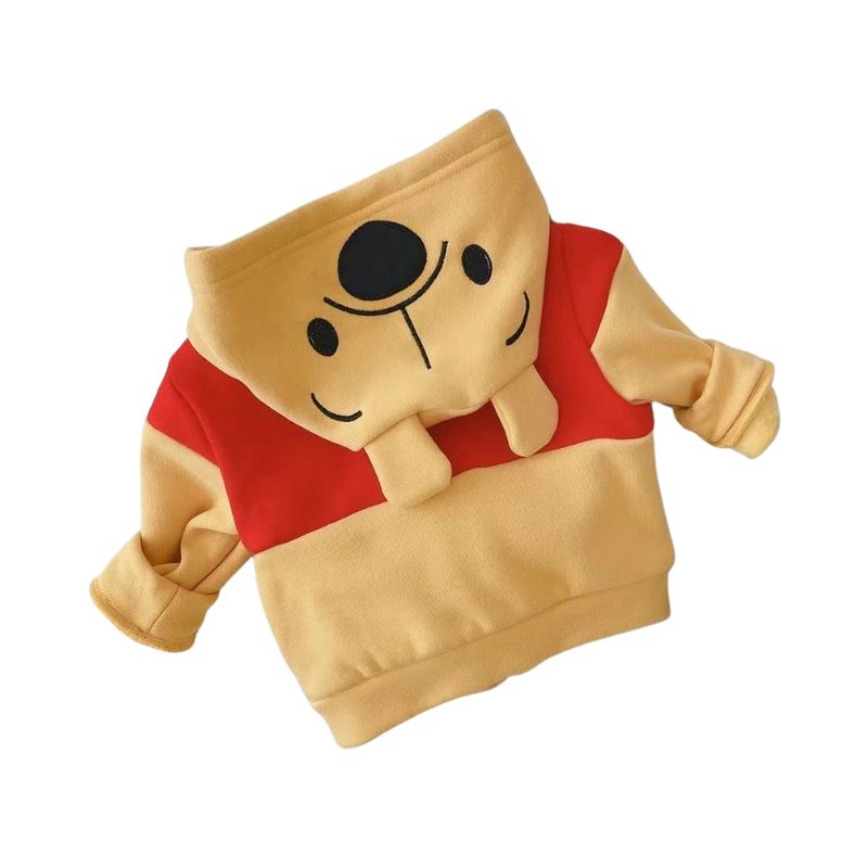 Casaco Infantil Ursinho Pooh com Capuz Casaco Infantil Ursinho Pooh com Capuz Loja do Bambino 