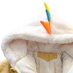 Casaco Infantil com Capuz de Dinossauro Casaco Infantil com Capuz de Dinossauro Loja do Bambino 