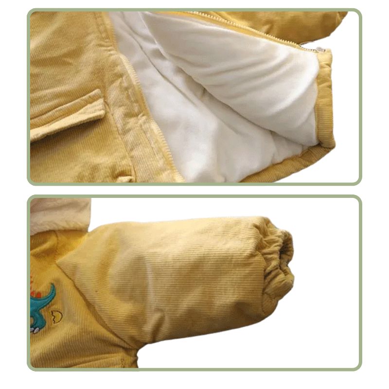 Casaco Infantil com Capuz de Dinossauro Casaco Infantil com Capuz de Dinossauro Loja do Bambino 