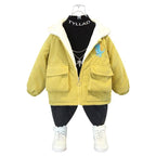 Casaco Infantil com Capuz de Dinossauro Casaco Infantil com Capuz de Dinossauro Loja do Bambino 