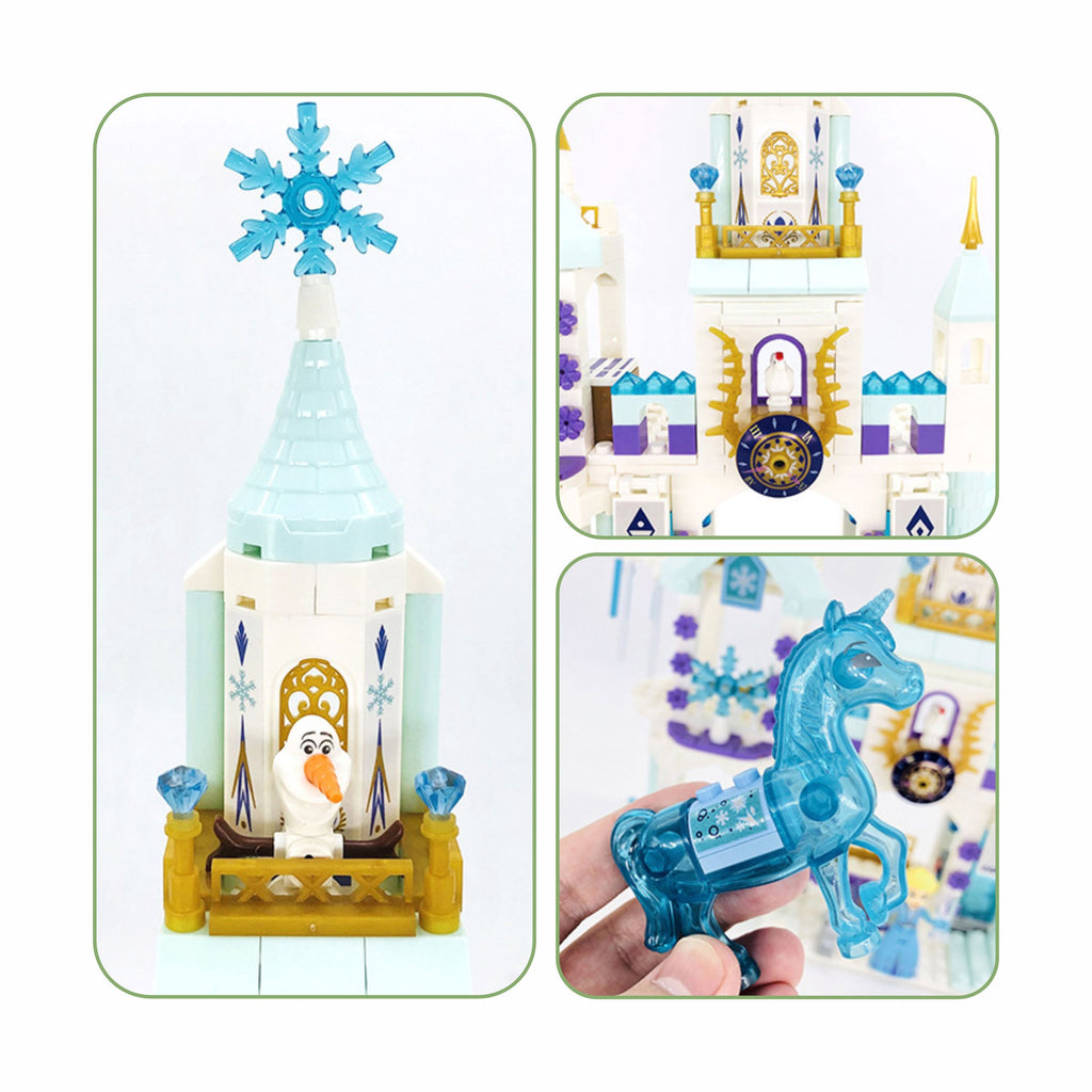 Castelo da Frozen Blocos de Montar com 360 Peças Castelo da Frozen Blocos de Montar com 360 Peças Loja do Bambino 
