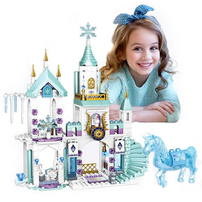 Castelo da Frozen Blocos de Montar com 360 Peças Castelo da Frozen Blocos de Montar com 360 Peças Loja do Bambino 