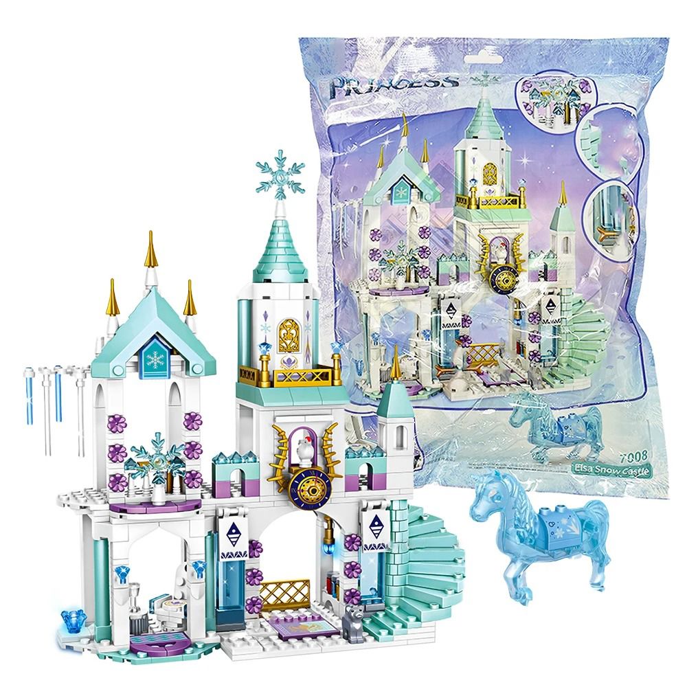 Castelo da Frozen Blocos de Montar com 360 Peças Castelo da Frozen Blocos de Montar com 360 Peças Loja do Bambino 