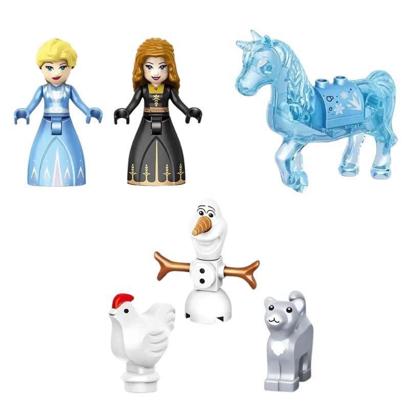 Castelo da Frozen Blocos de Montar com 360 Peças Castelo da Frozen Blocos de Montar com 360 Peças Loja do Bambino 