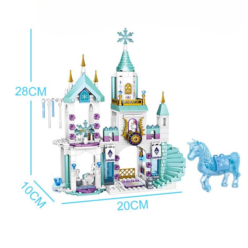 Castelo da Frozen Blocos de Montar com 360 Peças Castelo da Frozen Blocos de Montar com 360 Peças Loja do Bambino 
