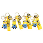 Chaveiro infantil Minions Chaveiro infantil Minions Loja do Bambino Combo 02 - 4 Unidades 
