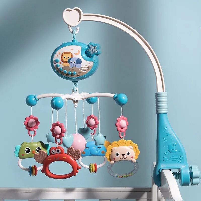 Chocalho para Berço com Controle Remoto Bambino Suporte de Chocalho para Bebê Bambino Loja do Bambino 