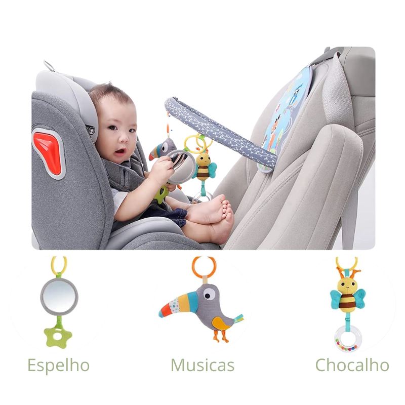 Chocalho de Carro para Bebê Bambino Chocalho de Carro para Bebê Bambino Loja do Bambino 