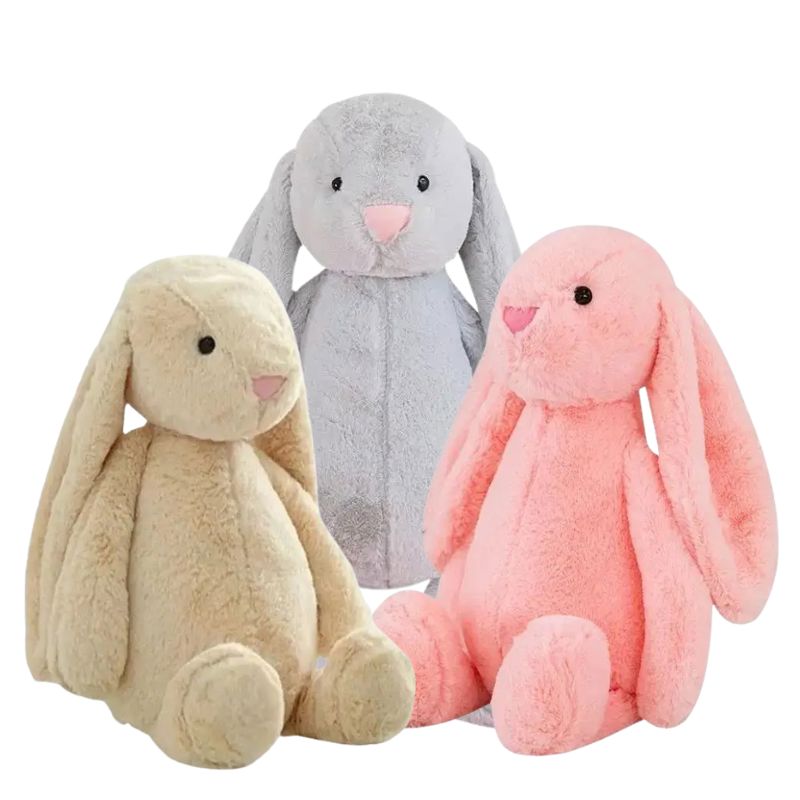 Coelho de Pelúcia Orelhas Grandes Coelho de Pelúcia Orelhas Grandes Loja do Bambino 