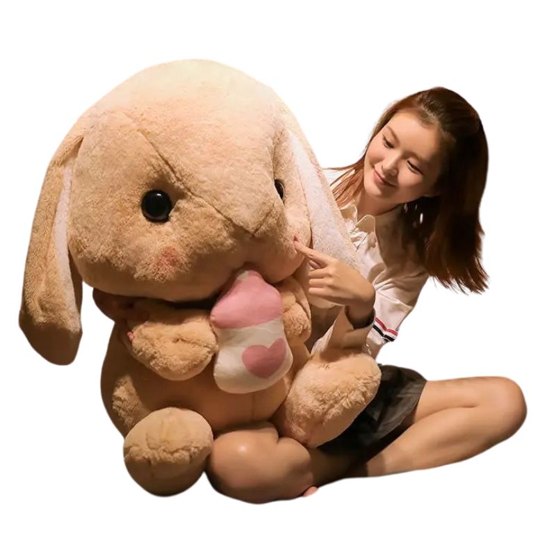 Coelho de Pelúcia Orelhudo Edição Páscoa Coelho de Pelúcia Orelhudo Edição Páscoa Loja do Bambino 