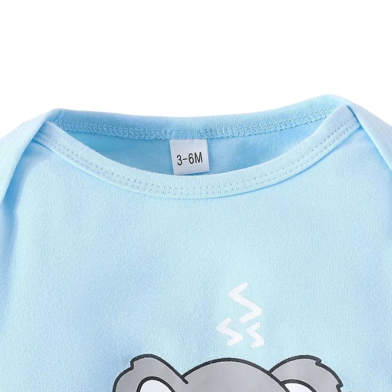 Conjunto 3 Peças para Bebê Personalizado Coala Conjunto 3 Peças para Bebê Personalizado Coala Loja do Bambino 