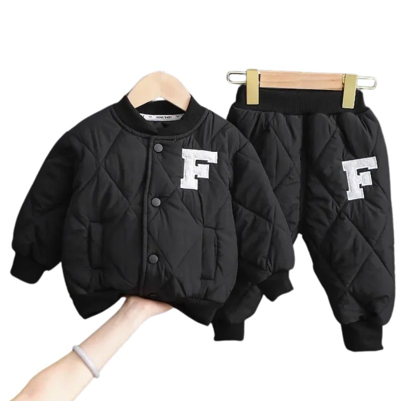 Conjunto Corta Vento Infantil New York Conjunto Corta Vento Infantil New York Loja do Bambino Preto 80 