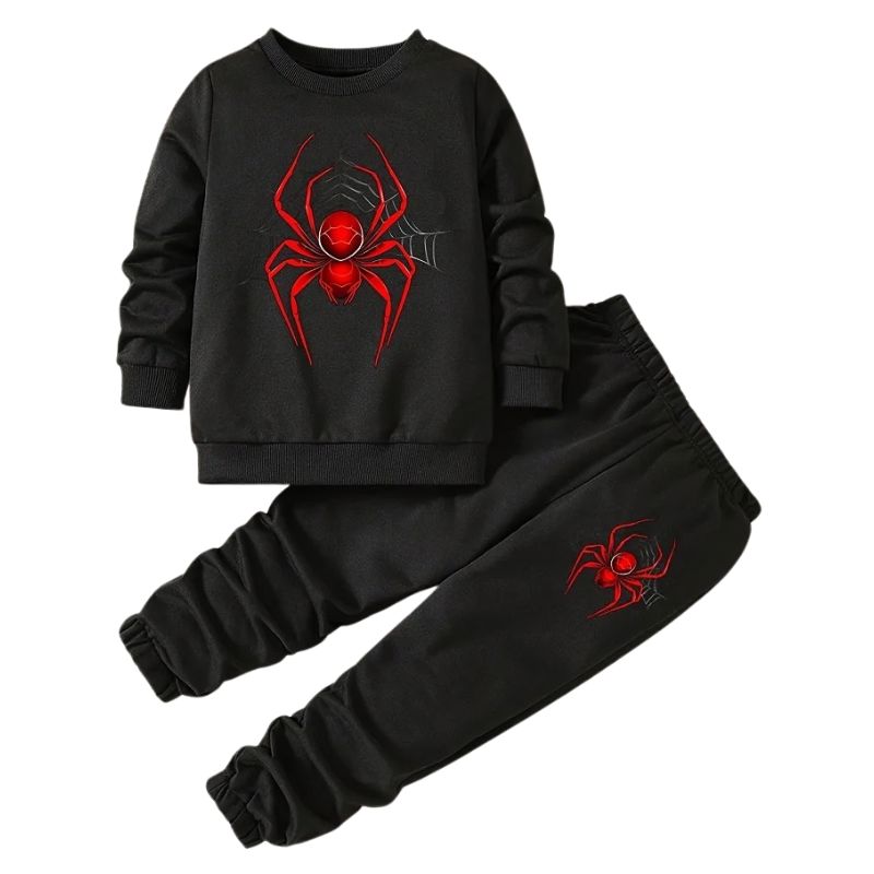 Conjunto Infantil Moletom do Homem-Aranha Conjunto Infantil Moletom do Homem-Aranha Loja do Bambino 