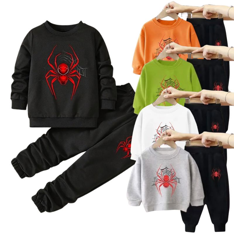 Conjunto Infantil Moletom do Homem-Aranha Conjunto Infantil Moletom do Homem-Aranha Loja do Bambino 