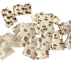 Conjunto Infantil Unissex com Estampa de Animais Conjunto Infantil Unissex com Estampa de Animais Loja do Bambino 