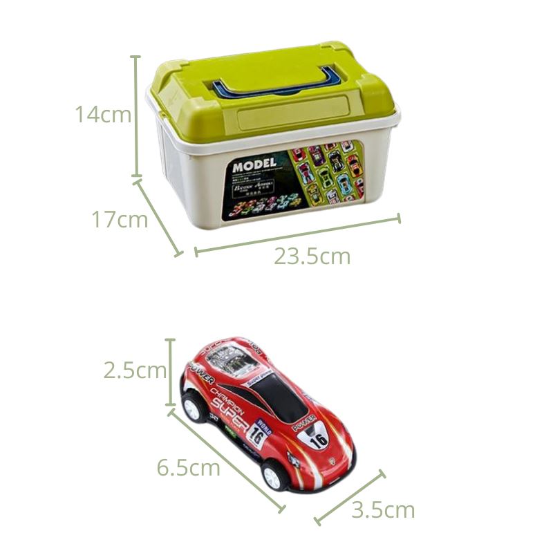 Conjunto Mini Carrinhos de Friccção de Corrida Conjunto Mini Carrinhos de Alta Pressão de Corrida Loja do Bambino 