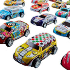 Conjunto Mini Carrinhos de Friccção de Corrida Conjunto Mini Carrinhos de Alta Pressão de Corrida Loja do Bambino 