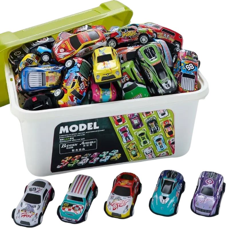 Conjunto Mini Carrinhos de Friccção de Corrida Conjunto Mini Carrinhos de Alta Pressão de Corrida Loja do Bambino 