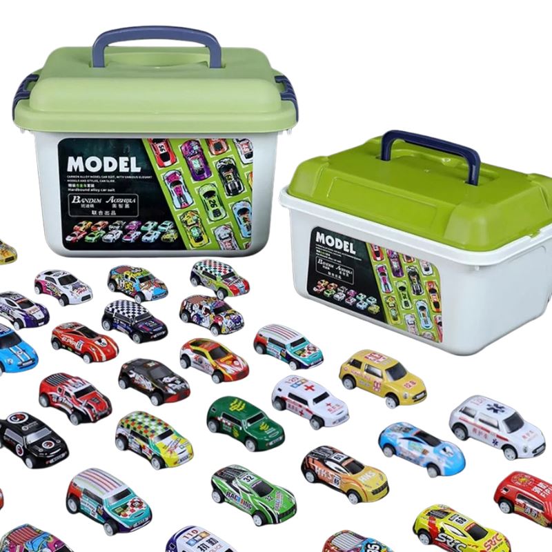 Conjunto Mini Carrinhos de Friccção de Corrida Conjunto Mini Carrinhos de Alta Pressão de Corrida Loja do Bambino 