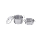 Conjunto Mini Cozinha Sundy em Aço Inoxidável Bambino Conjunto Mini Cozinha Sundy em Aço Inoxidável Bambino Loja do Bambino Modelo 01 (3 peças) 