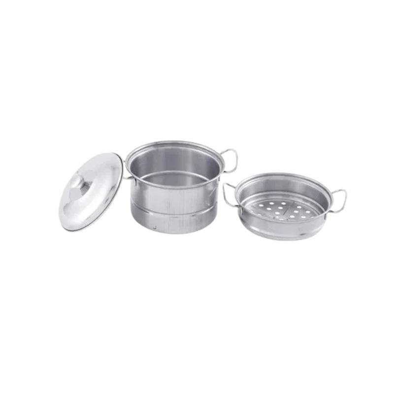 Conjunto Mini Cozinha Sundy em Aço Inoxidável Bambino Conjunto Mini Cozinha Sundy em Aço Inoxidável Bambino Loja do Bambino Modelo 01 (3 peças) 