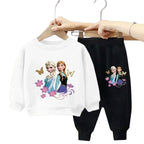 Conjunto Moletom Frozen Infantil Conjunto Moletom Frozen Infantil Loja do Bambino 
