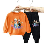 Conjunto Moletom Frozen Infantil Conjunto Moletom Frozen Infantil Loja do Bambino 