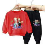 Conjunto Moletom Frozen Infantil Conjunto Moletom Frozen Infantil Loja do Bambino 