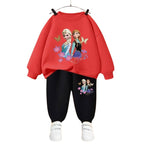 Conjunto Moletom Frozen Infantil Conjunto Moletom Frozen Infantil Loja do Bambino Modelo 03 90 