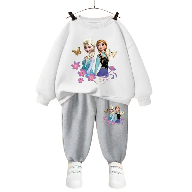 Conjunto Moletom Frozen Infantil Conjunto Moletom Frozen Infantil Loja do Bambino Modelo 09 90 