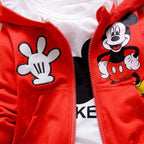 Conjunto Moletom Infantil 3 Peças Mickey Conjunto Moletom Infantil 3 Peças Mickey Loja do Bambino 