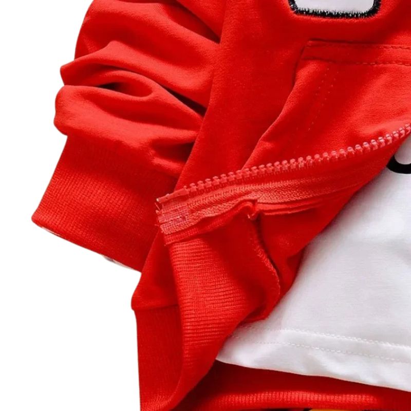 Conjunto Moletom Infantil 3 Peças Mickey Conjunto Moletom Infantil 3 Peças Mickey Loja do Bambino 